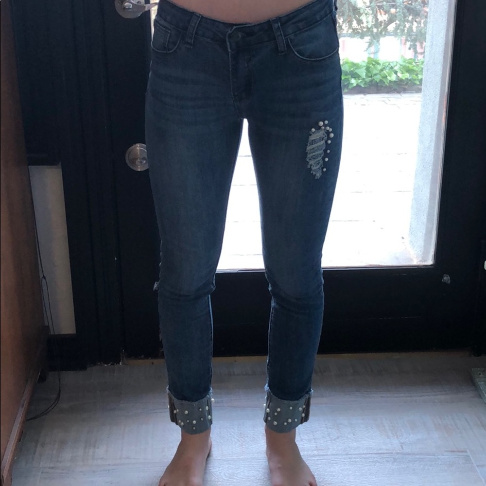 Skinny ankle jean